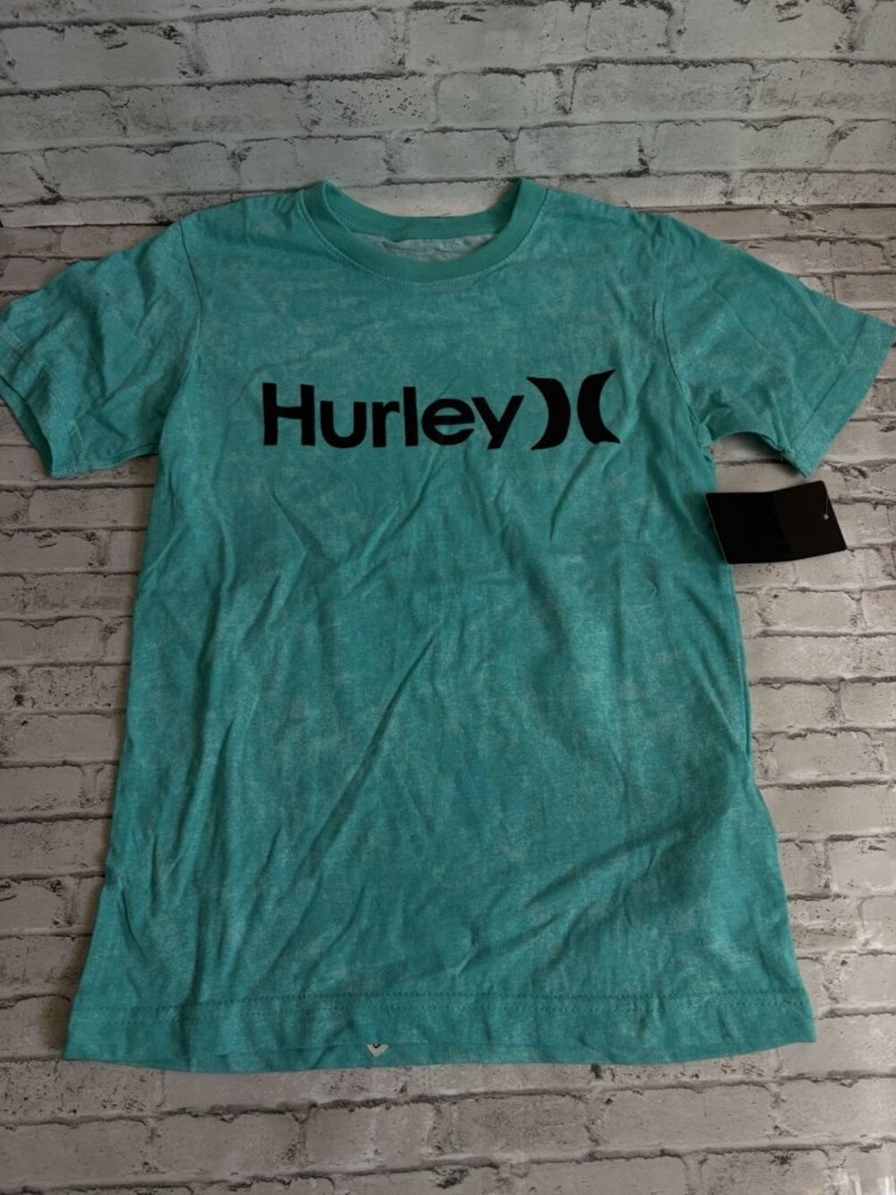 Hurley Teal Boys T-Shirt Size Small NWT